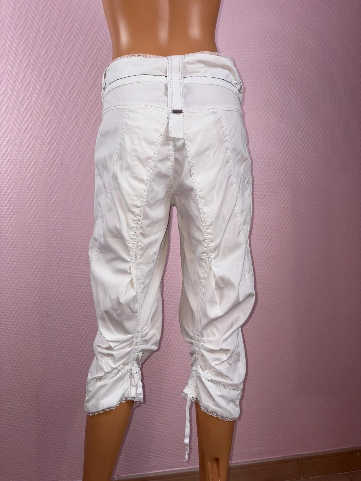 Pantalón de mujer de segunda mano High talla 38 – photo 6